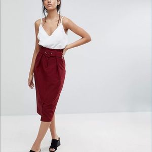 Nwot ASOS pencil skirt Sz 4